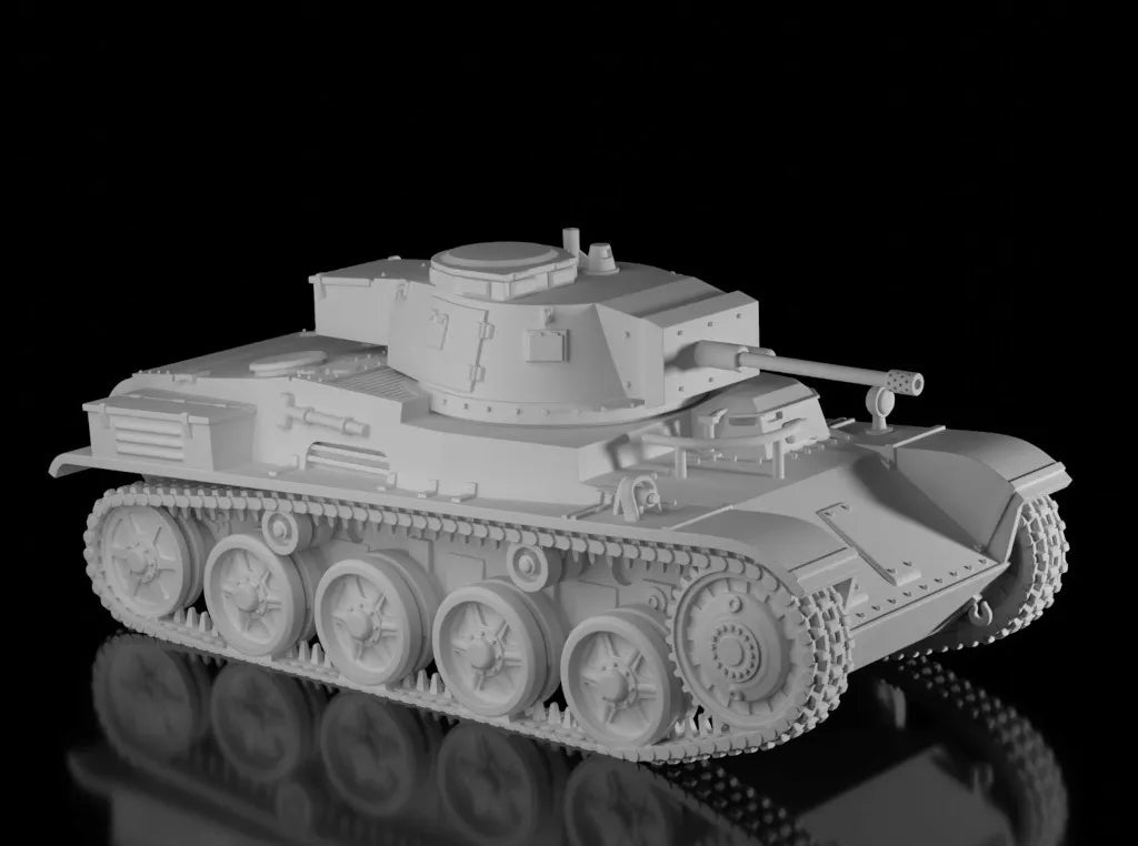 WW2 Hungarian 42M Toldi IIA. Unpainted Resin Model