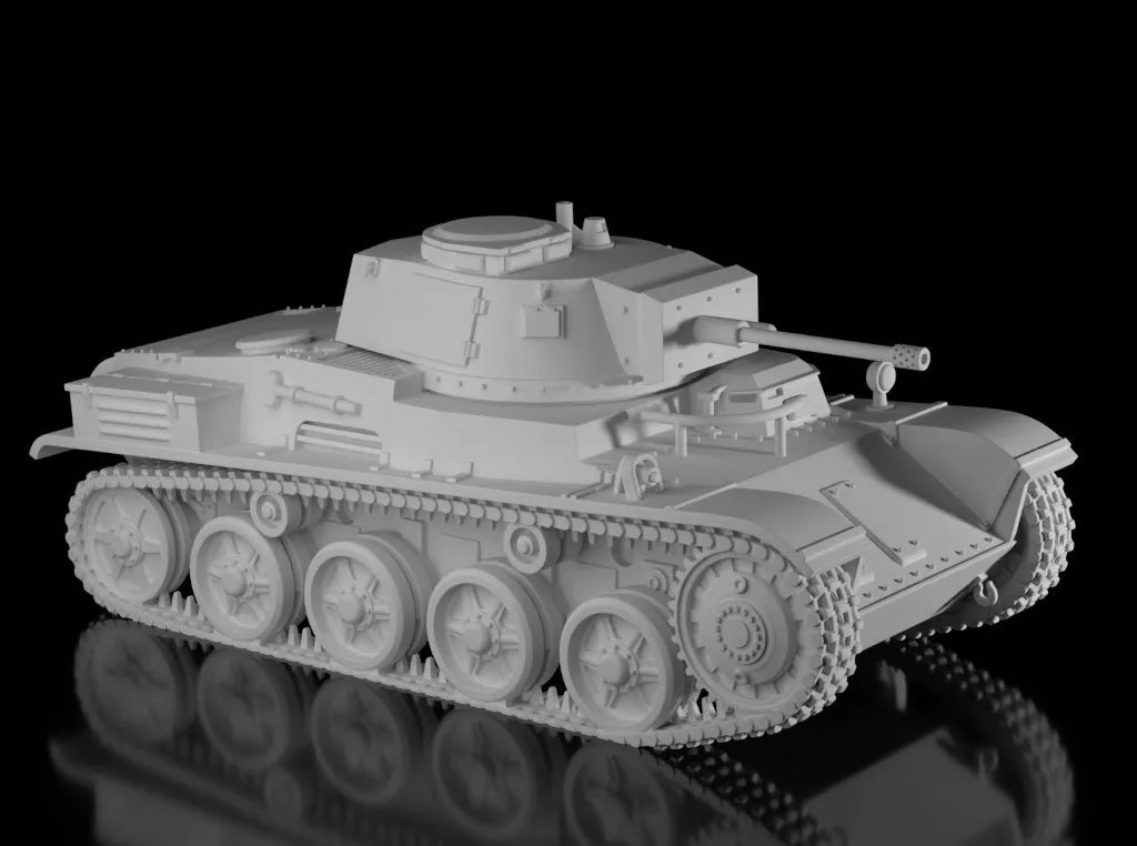 WW2 Hungarian 43M Toldi III. Unpainted Resin Model