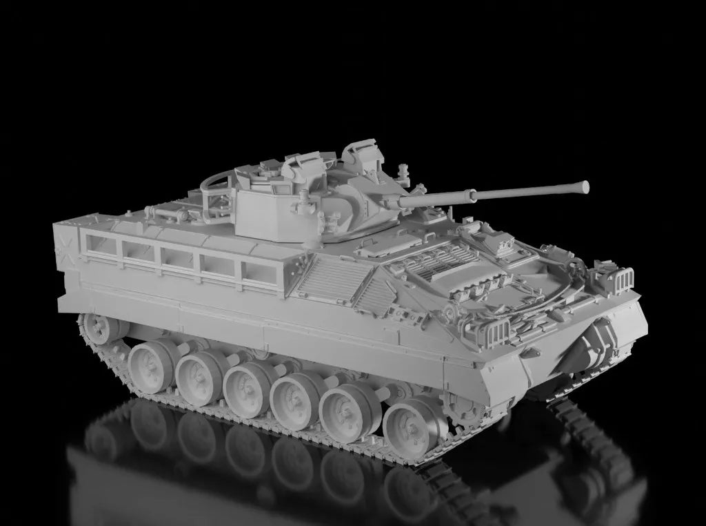 British Post War FV510 Warrior. Painted Resin Model