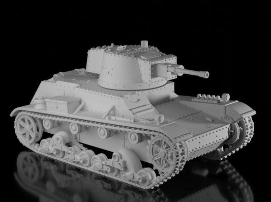 7TP Light Tank - Single Turret (Wargame3d)