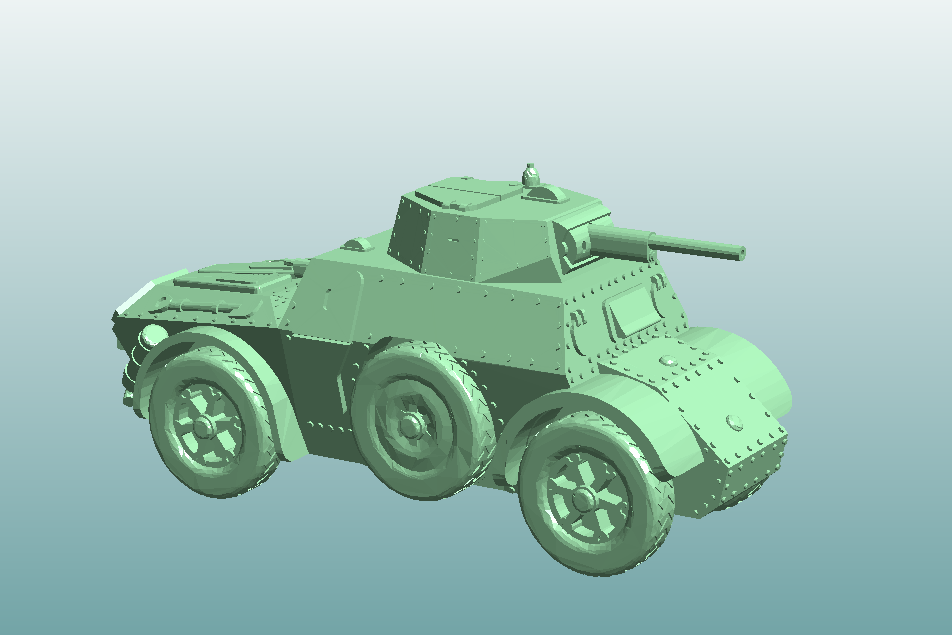 Autoblinda Fiat-Ansaldo AB43 Armoured Car