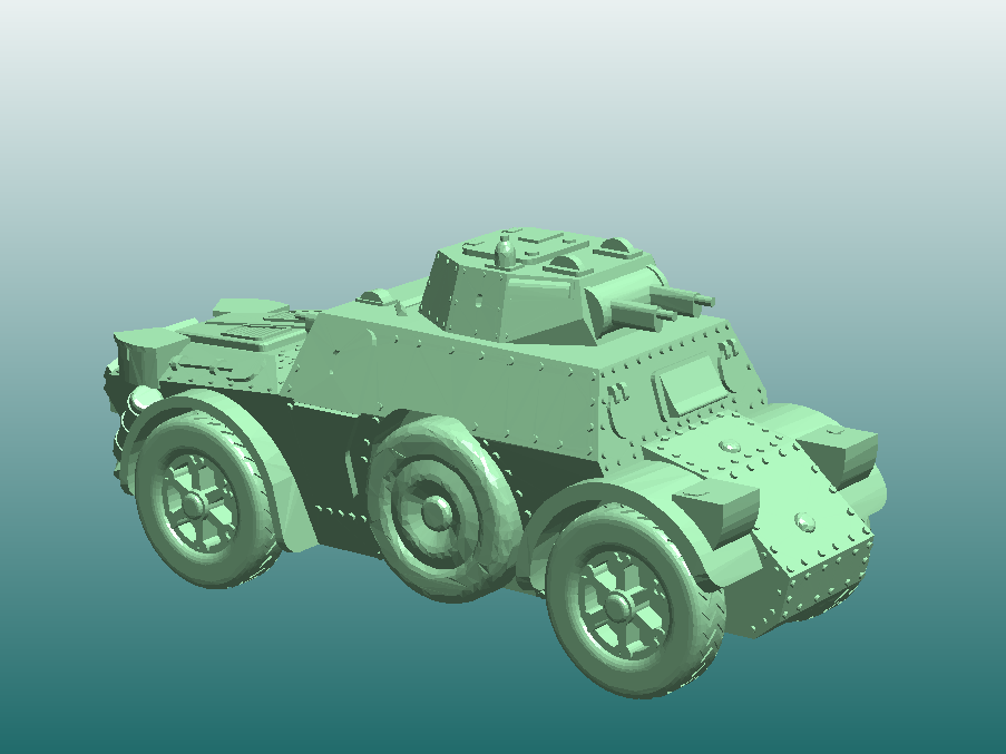 Autoblinda Fiat-Ansaldo AB40 Armoured Car