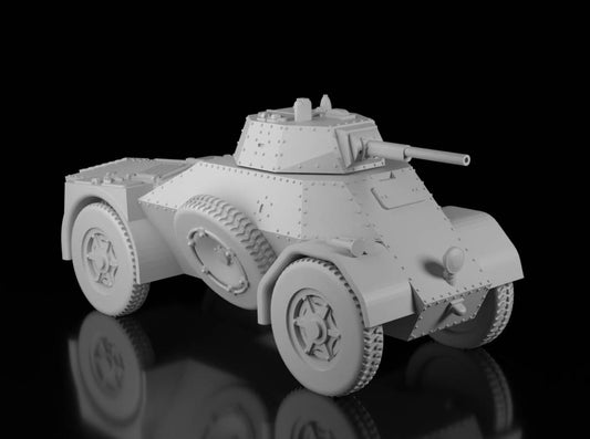 Italian WW2 Autoblinda AB42 unpainted resin model