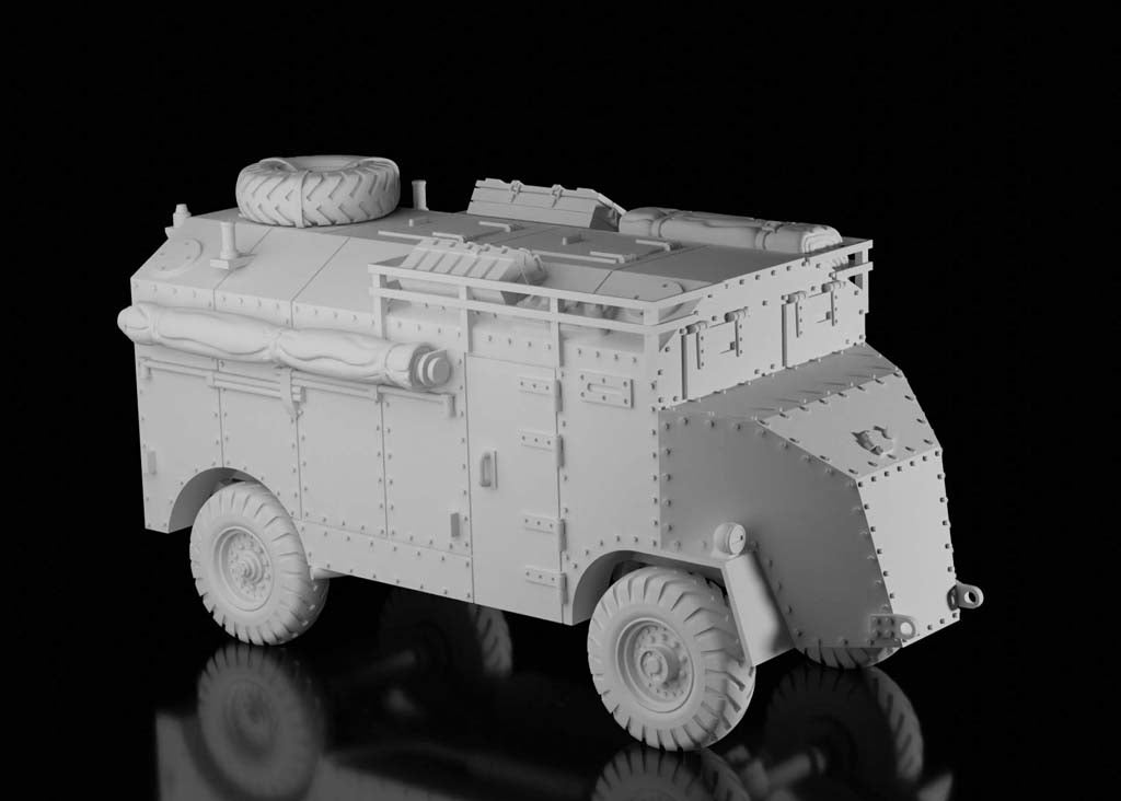 AEC 4x4 ACV "Dorchester" DAK Captured (Arvernes Miniatures)