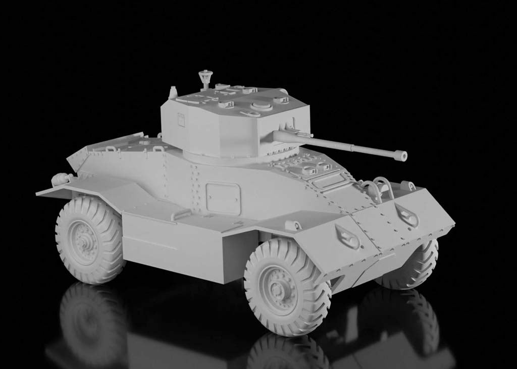 AEC Mk.II Armoured Car (Arvernes Miniatures)