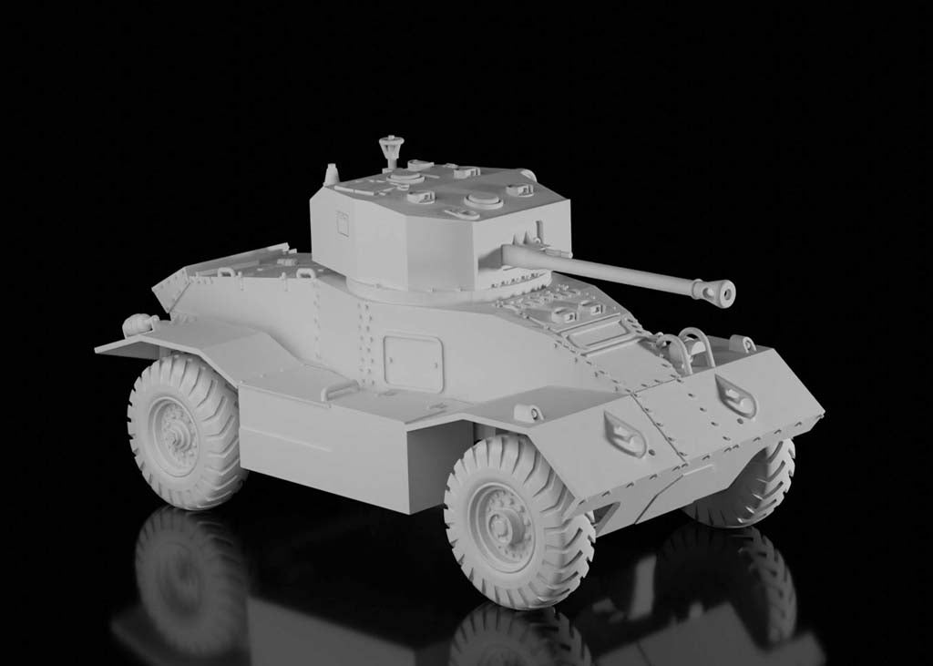 AEC Mk.III Armoured Car (Arvernes Miniatures)