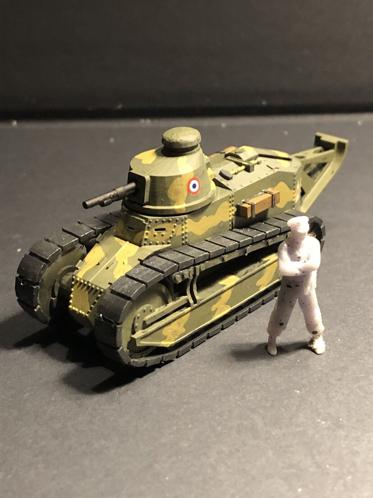 WW1 French FT-17. Painted Resin Model