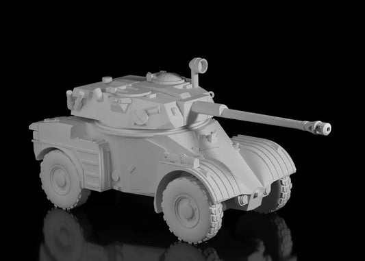 Postwar French Panhard AML-90 Armoured Car. UnPainted Resin Model