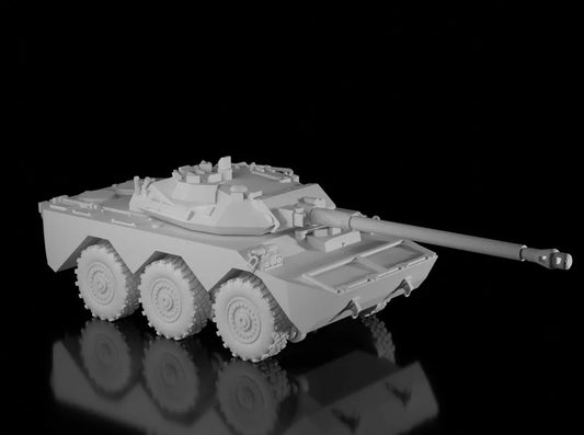 Postwar French AMX-10 RC. UnPainted Resin Model