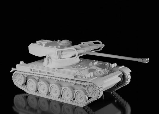 Postwar French AMX-13 75mm SS.11. UnPainted Resin Model