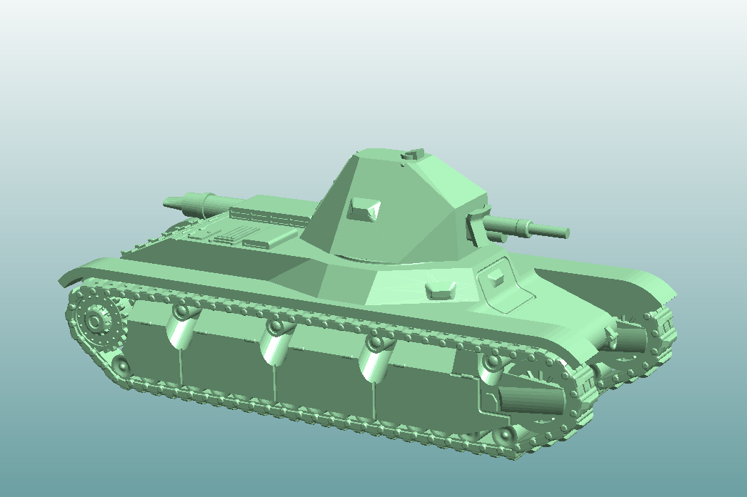 AMX-38 Protoytpe Light Tank (Panzer Printer)