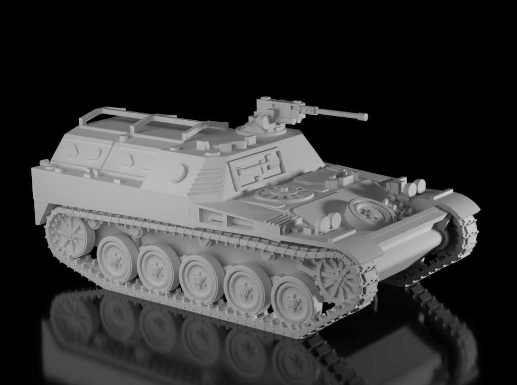 AMX-PRI Armoured Personnel Carrier (VJM787). Painted Resin Model