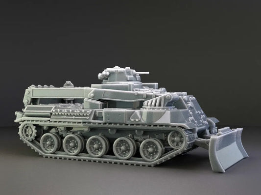 Postwar French AMX-30 EBG. UnPainted Resin Model