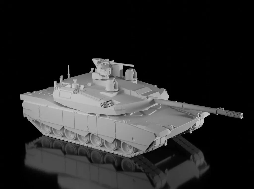 American Post War Abrams X. UnPainted Resin Model