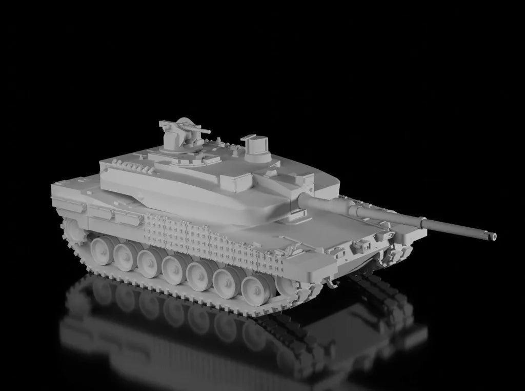 Turkish Post War Altay MBT. UNPainted Resin Model