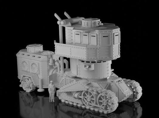 WW1 German Klanking Kaiser (Fictitious what if WW1 Continued) Painted Resin Model