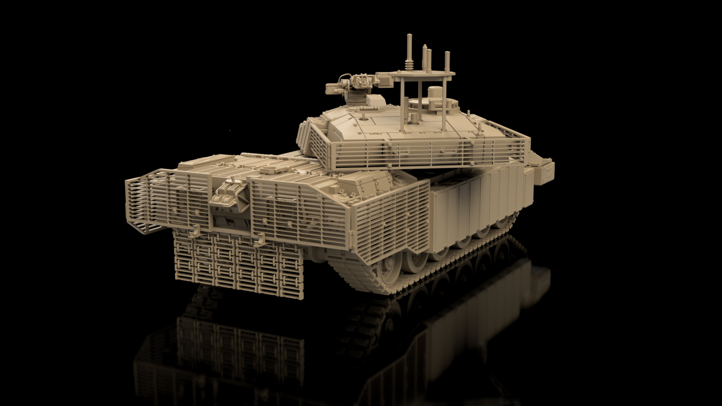 British Post War CHALLENGER 2 TES (Advanced Armour) Painted Resin Model