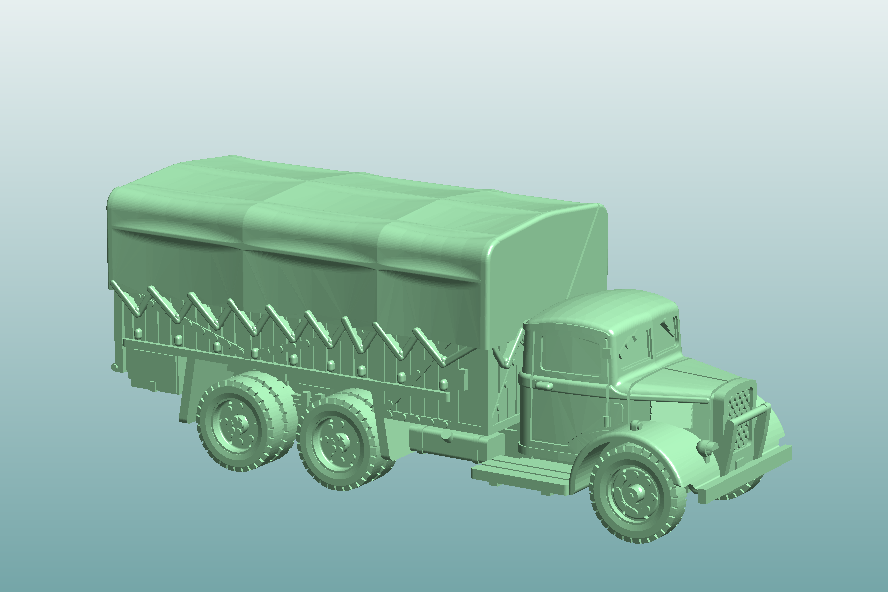Austin K6 - Twin Wheel - GS Lorry (Closed Rear)