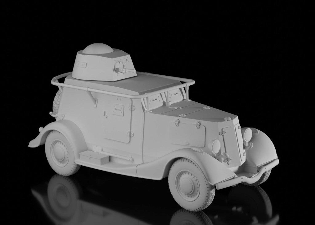 BA-20 Armoured Car - Radio