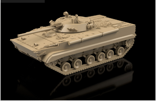 Russian Post War BMP3 IFV. Painted Resin Model