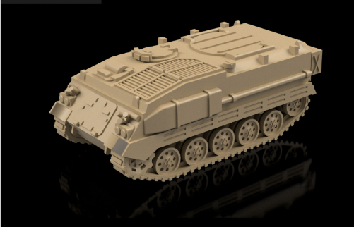 British Post War FV432 BULLDOG - Painted Resin MODEL