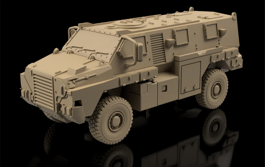 Australian Post War Bushmaster PMV. Painted Resin Model