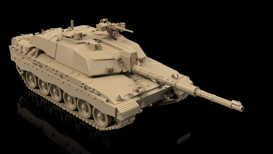 Post War British FV4034 Challenger 2. Painted Resin Model