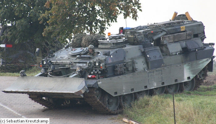 British Post War CRARRV. Painted Resin Model