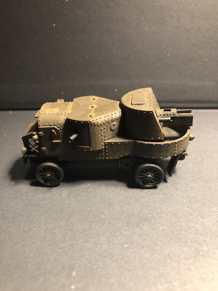 WW1 Russian Garford Putilov Armoured Car. Painted Resin Model