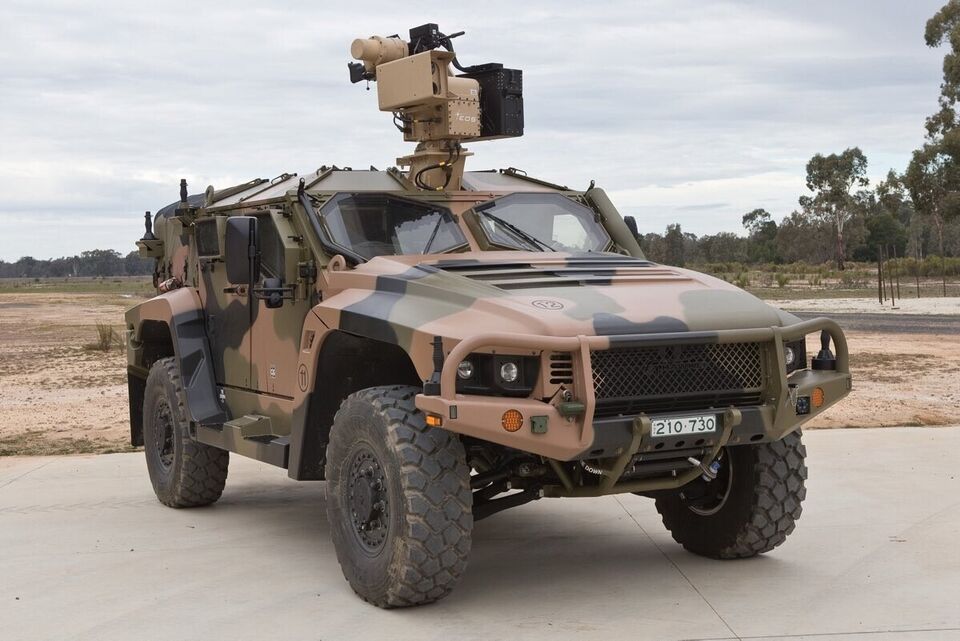 Australian Post War Hawkei Armoured Car. Painted Resin Model