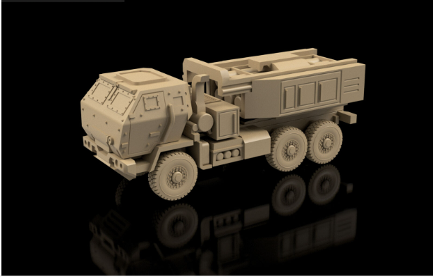 American Post WarM142 HIMARS. Painted Resin Model