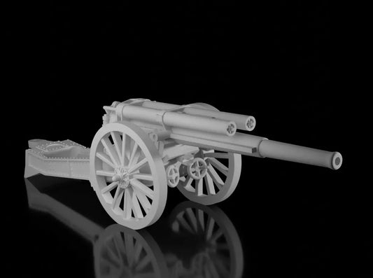 WW1 British BL 60 POUNDER Mk.I Gun Painted Resin Model