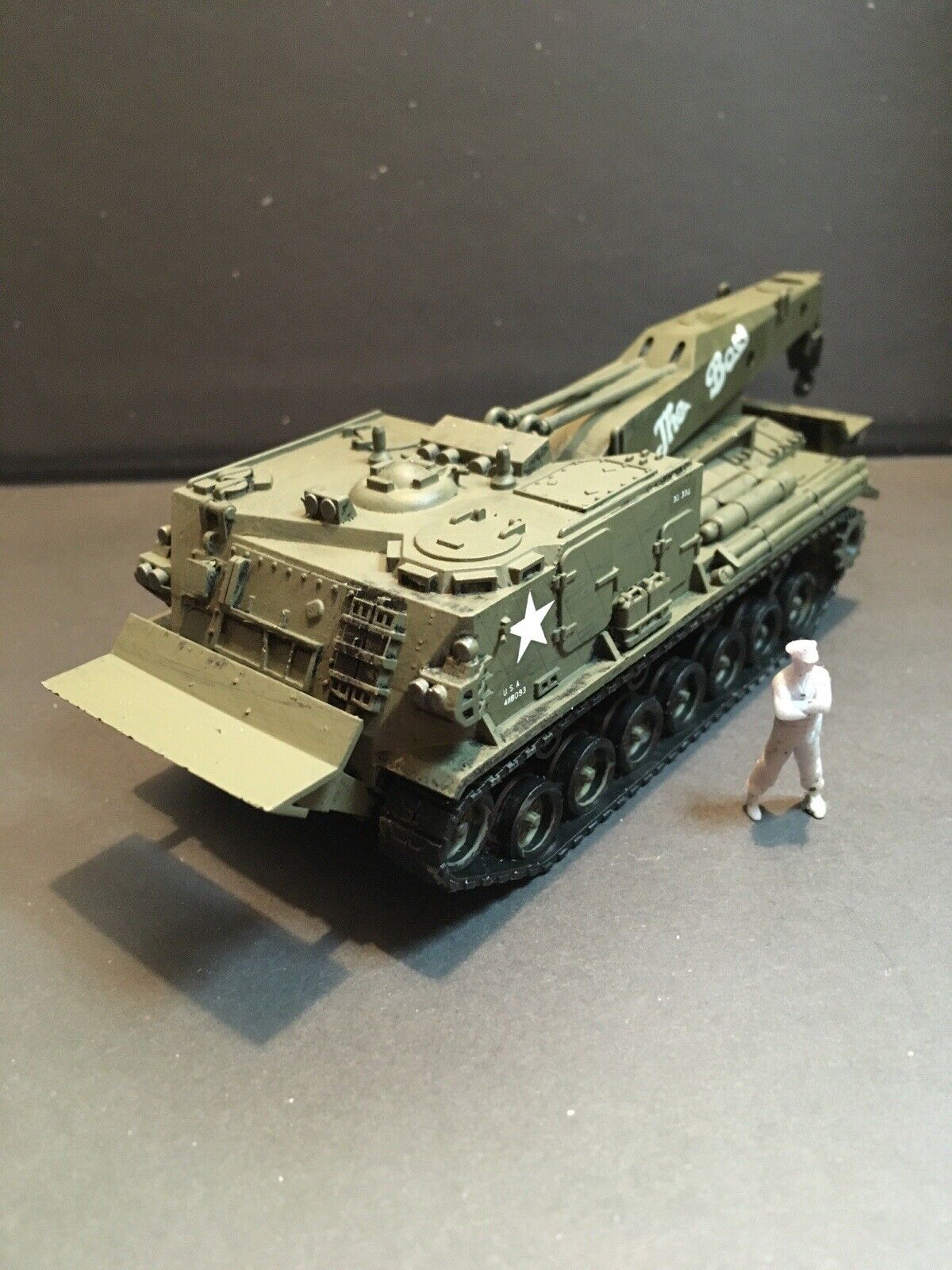 American Post War M51 Heavy Recovery Vehicle. Painted Resin Model