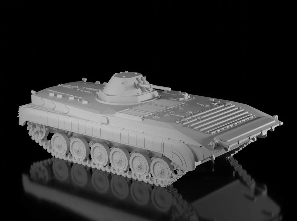 Russian Post War BMP-OT90. Painted Resin Model