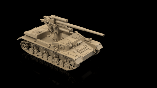 WW2 German Panzer IV 88mm Flak 36. unPainted Resin Model