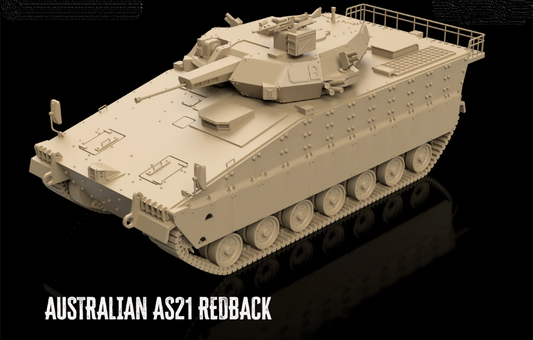 Australian Post War AS21 Redback. Painted Resin Model