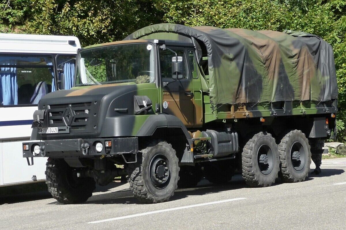 French Post War Renault GBC 180 Truck. Painted Resin Model