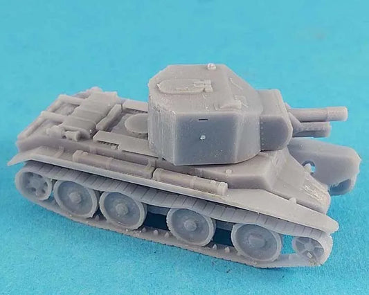 WW2 Finnish BT-42 Light Tank. Unpainted Resin Model