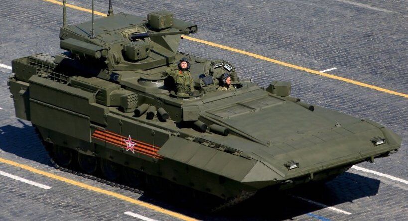 Russian Post War T-15 Armata. Painted Resin Model