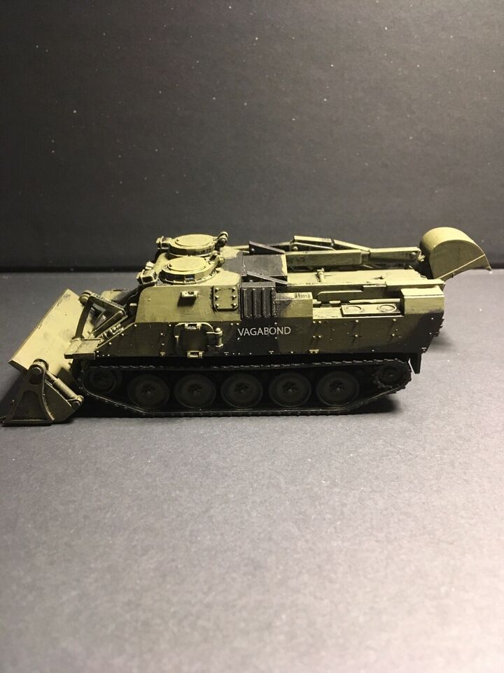 British Post War Terrier Armoured Digger. Painted Resin Model