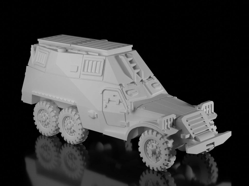 BTR-152S (M_Bergman). Painted Resin Model
