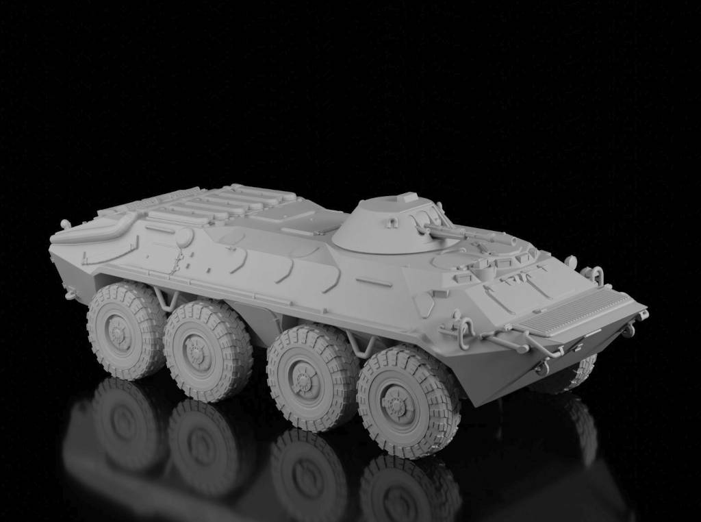 BTR-70 (Ramzay1945). Painted Resin Model