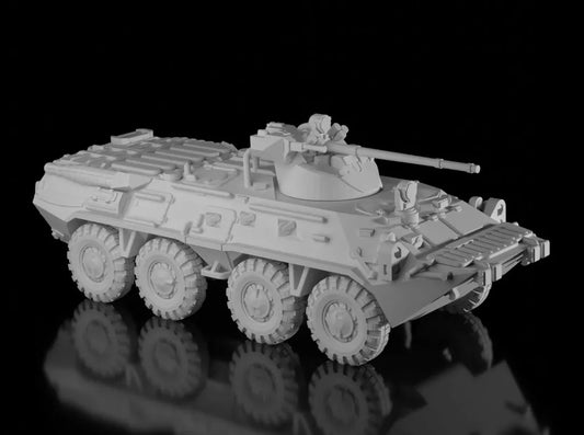 Russian Post War BTR-80A. Painted Resin Model