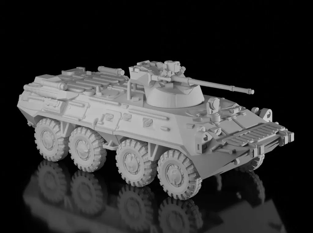 Russian Post War BTR-82. Painted Resin Model