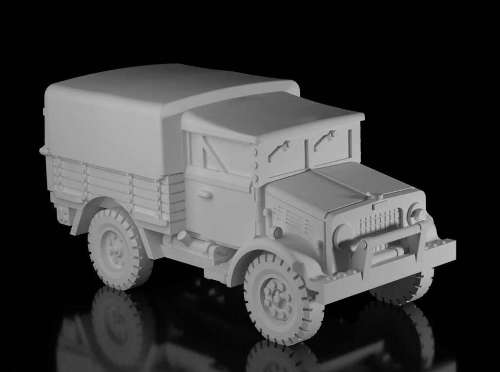Bedford MWD Van (Bergman). Painted Resin Model