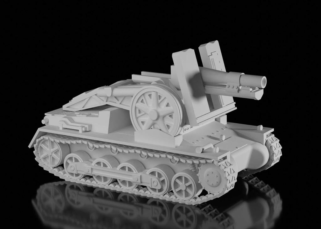 15cm sIG 33 auf Pz.I B "Bison" - No Shield