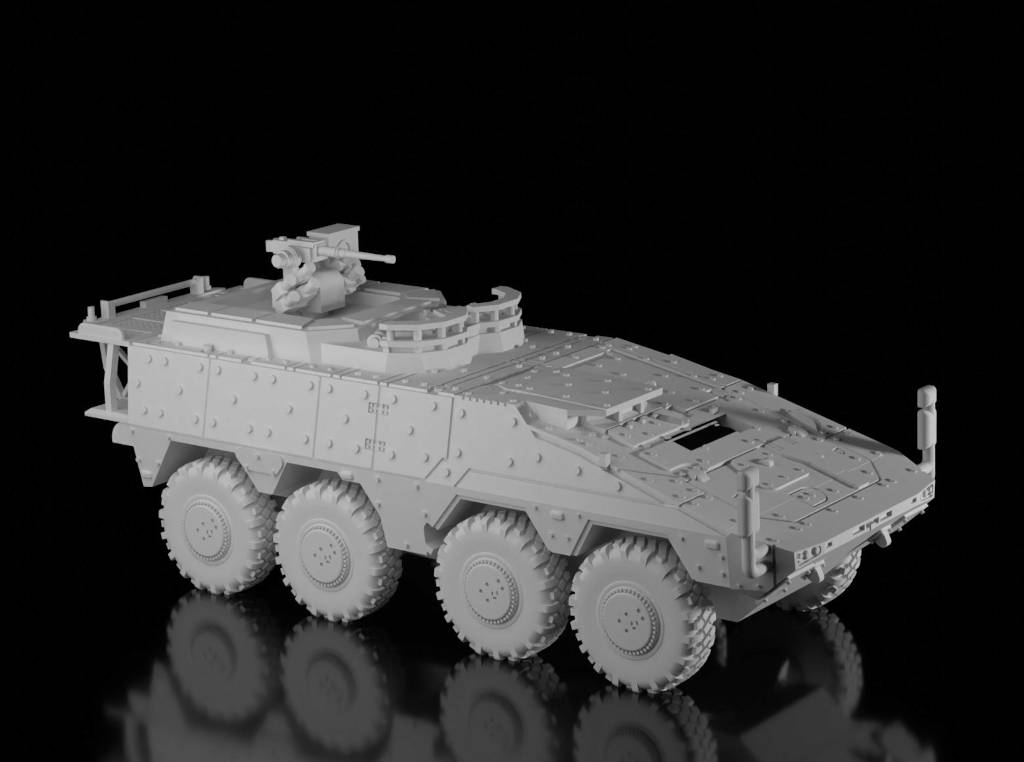 Boxer IFV (Guaro3d). Painted Resin Model