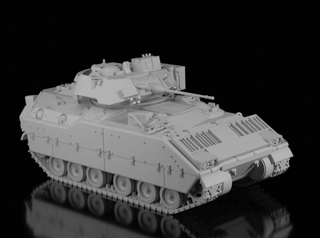 M2 Bradley (Wargame3d). Painted Resin Model