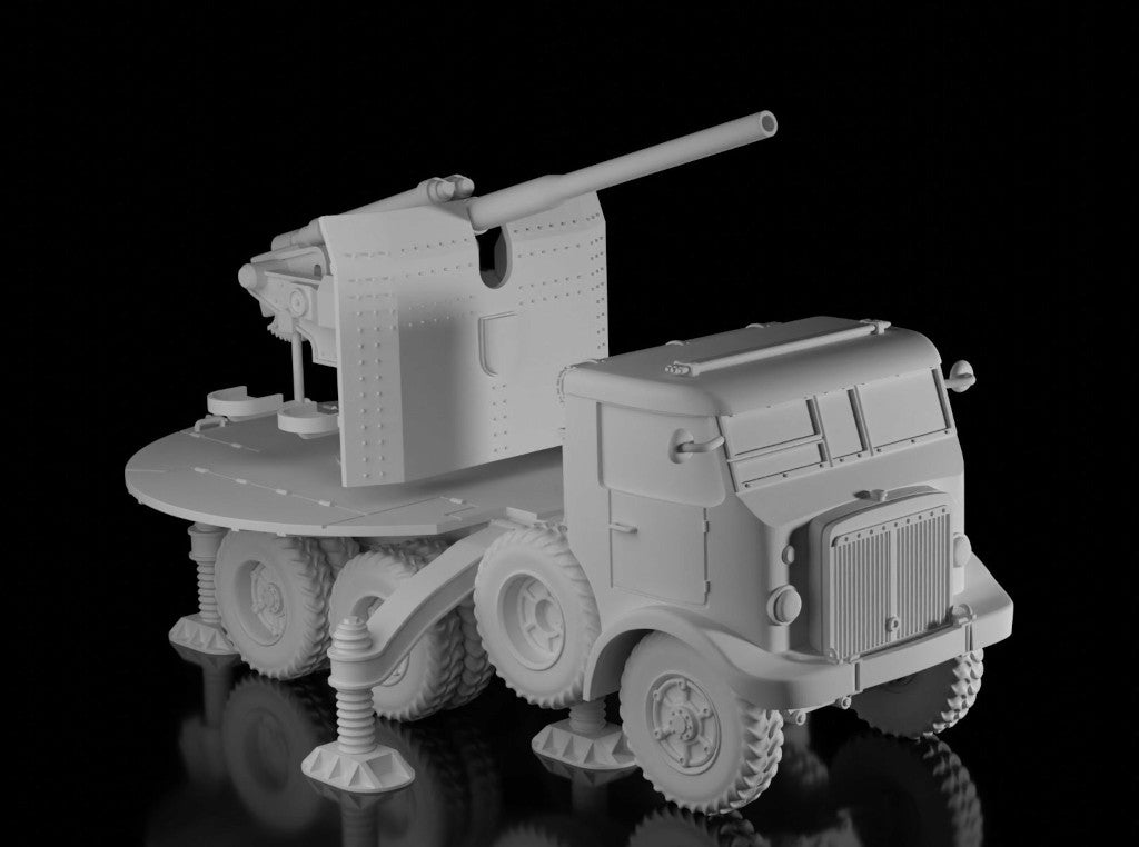 Breda 52 w/DA 90-53 (Deployed). Painted Resin Model