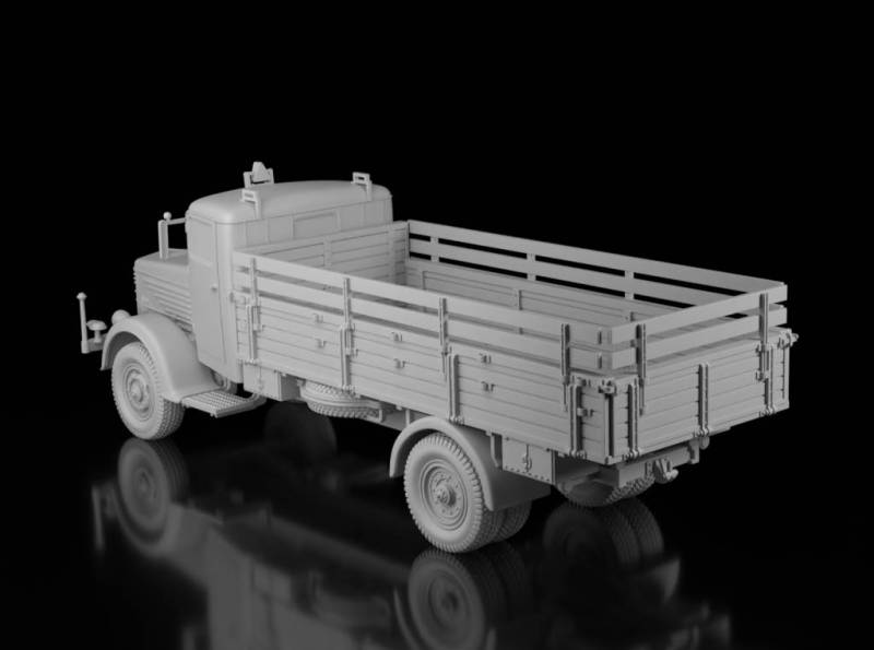 Bussing-Nag 4500 S resin model